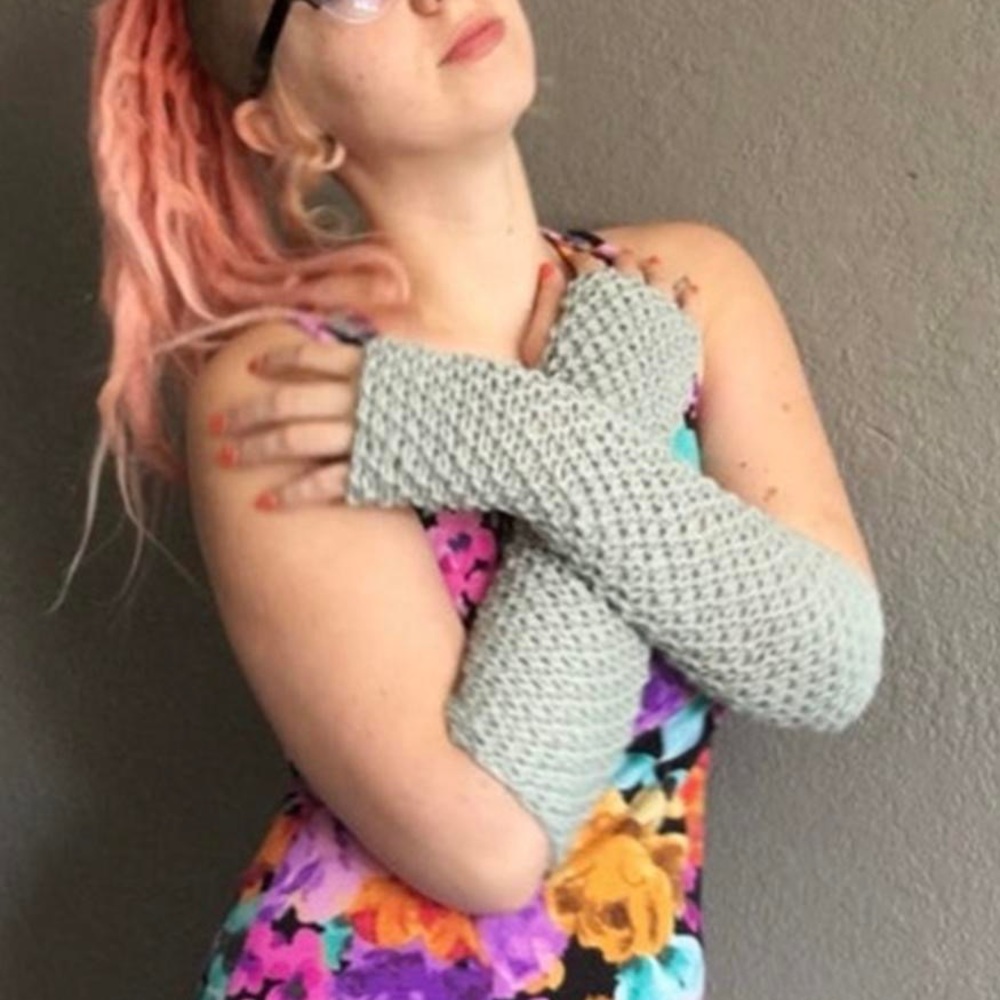 Fingerless mittens